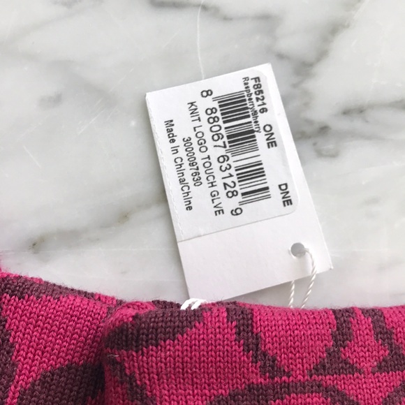 REDUCED - Coach Knit Hat & Gloves - Picture 6 of 6